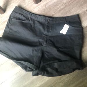 ASOS Denim Black Shorts